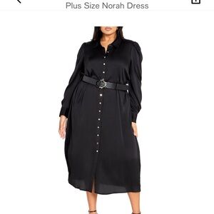 Black dress by City Chic